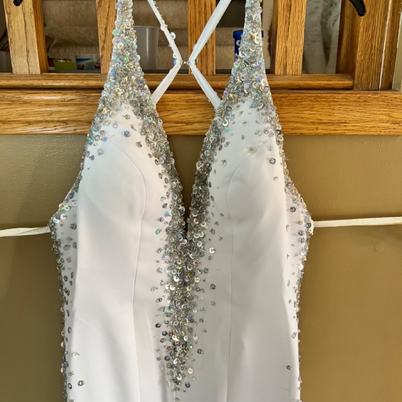 Landa Wedding / Prom dress size 10 - Picture 2 of 11